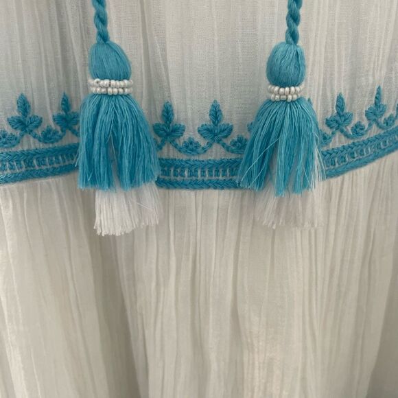 Soft Surroundings Juniper Embroidered Dress size M - Picture 5 of 7